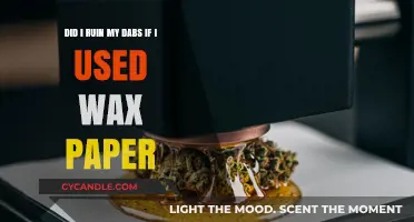 The Wax Paper Dilemma: Did You Ruin Your Dabs?