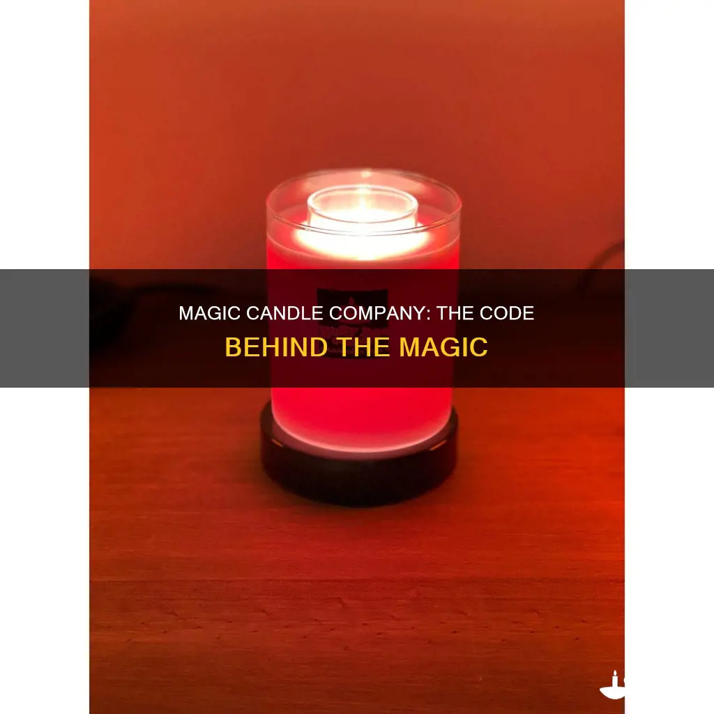 did magic candle company code