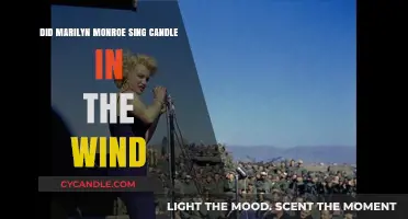 Marilyn Monroe's Rendition of "Candle in the Wind