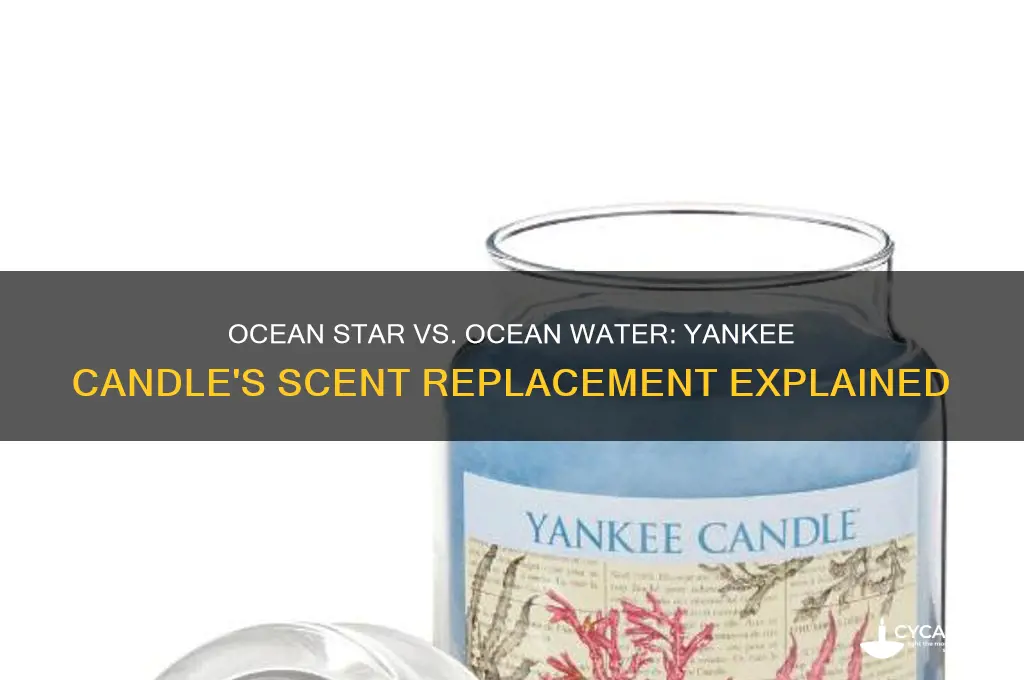 did ocean star replace ocean water yankee candle
