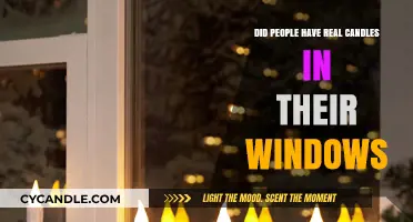 The History of Candles in Windows
