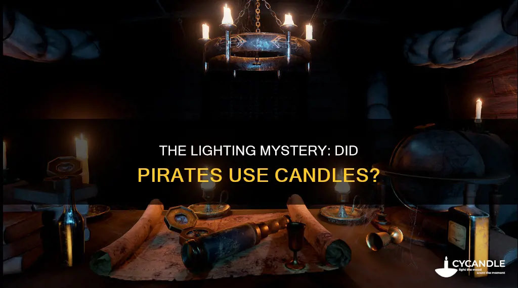 did pirates have candles