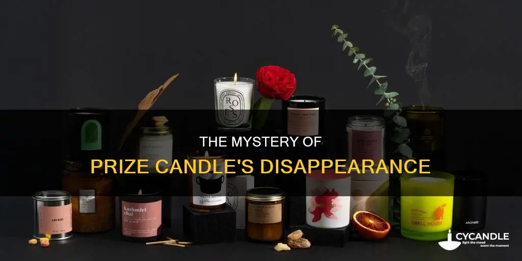 did prize candle go out of business