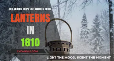 Sailing Ships in 1810: Candles or Oil Lanterns for Navigation?
