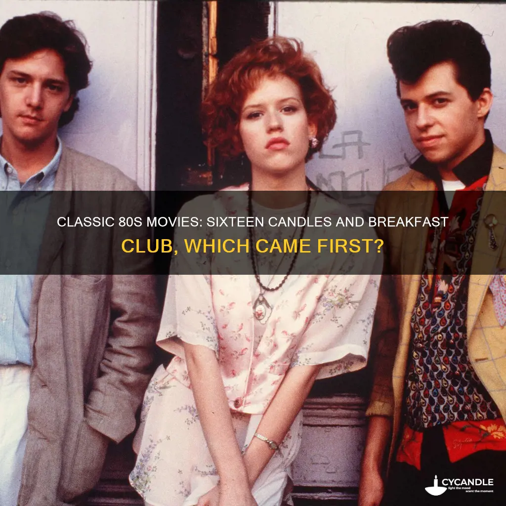 did sixteen candles come out before the breakfast club