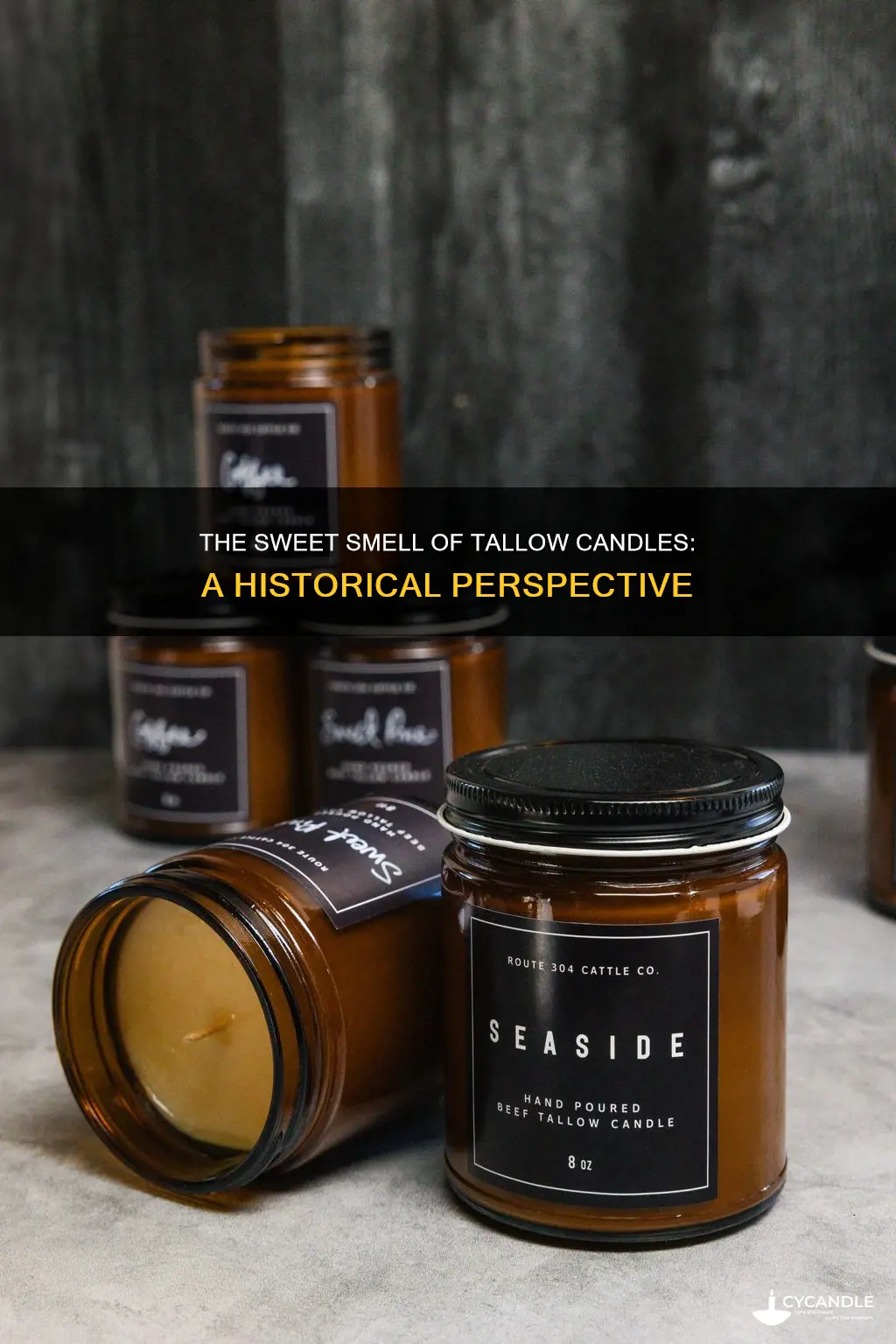 did tallow candles smell