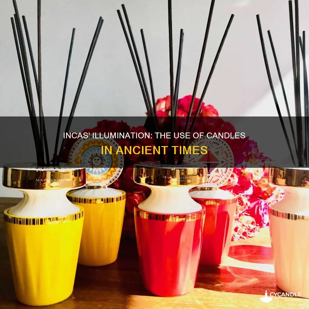 did the incas have candles