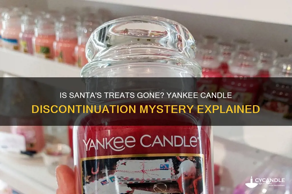 did yankee candle discontinue santas treats