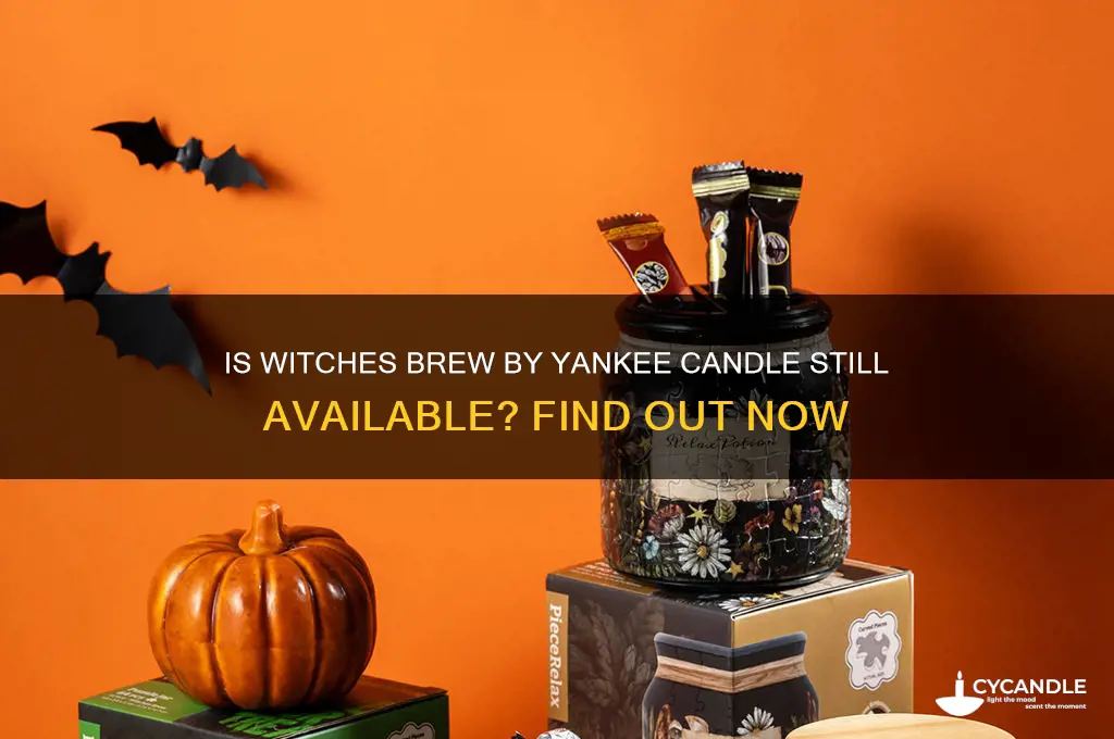 did yankee candle discontinued witches brew