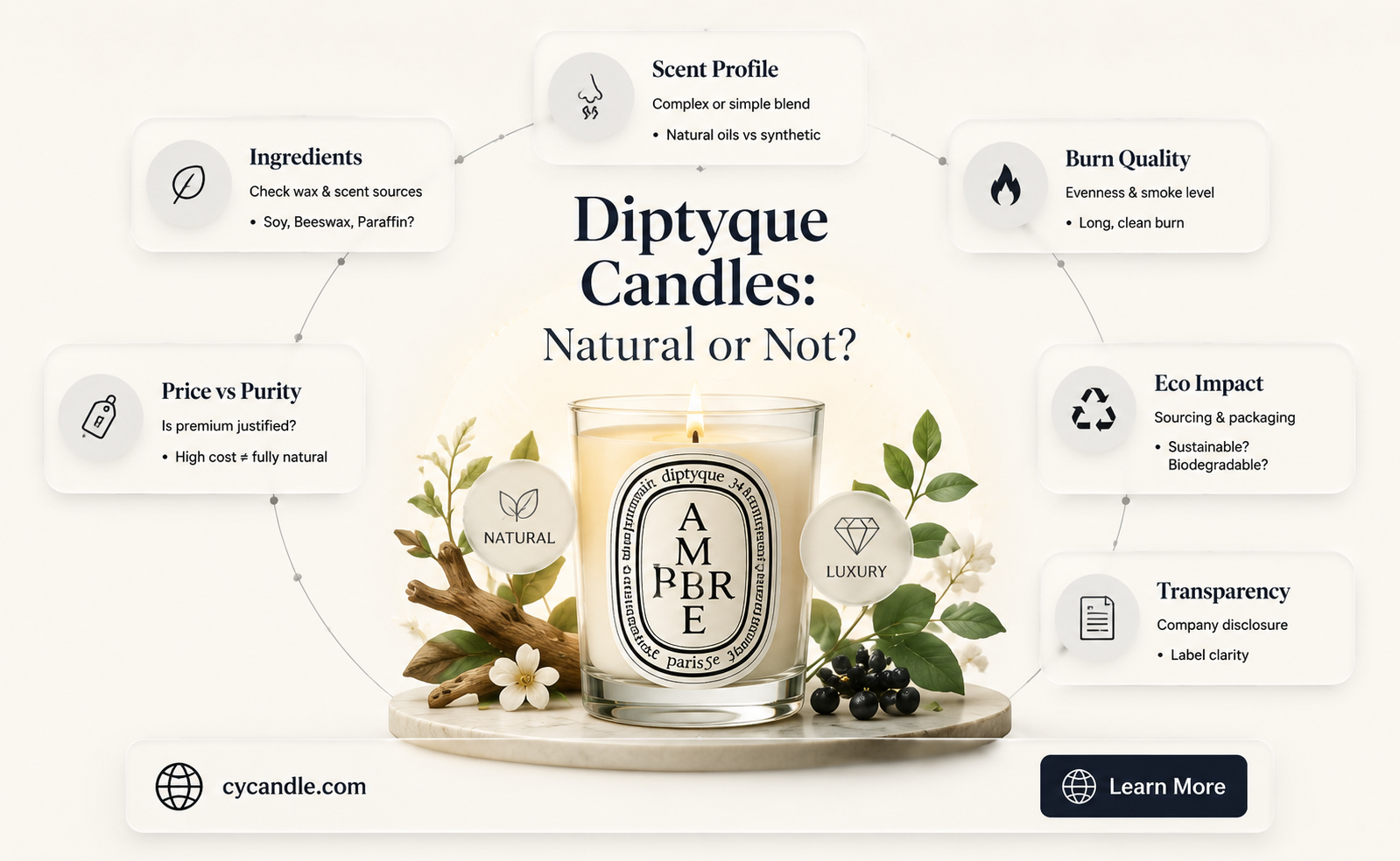 are diptyque candles natural