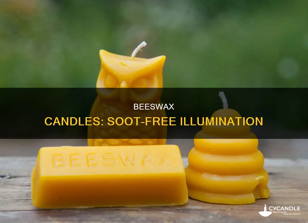 do 100 beeswax candles have soot