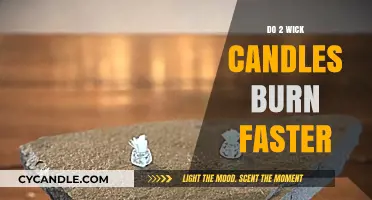 Do Two-Wick Candles Burn Faster? Uncovering the Truth
