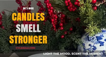 Do Three-Wick Candles Offer a Stronger Scent Experience?