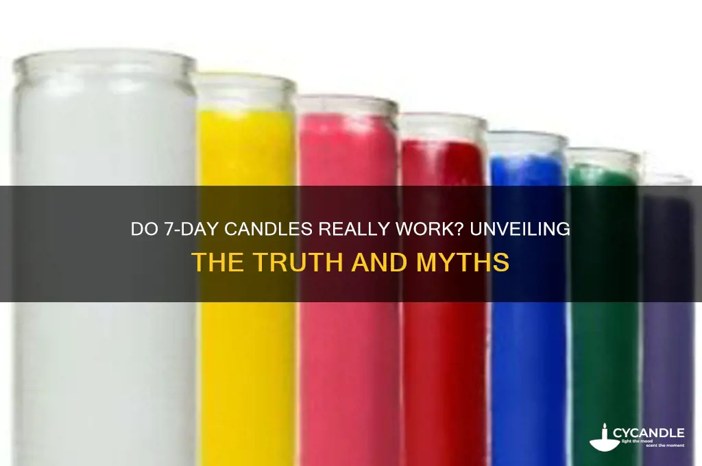 do 7 day candles work