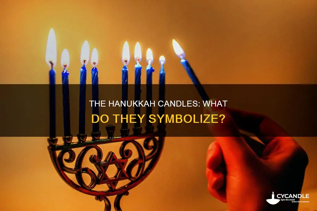 do 8 candles hanukkah represent