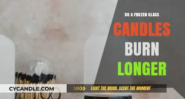 Frozen Glass Candles: Do They Extend Burn Time? Unveiling the Truth