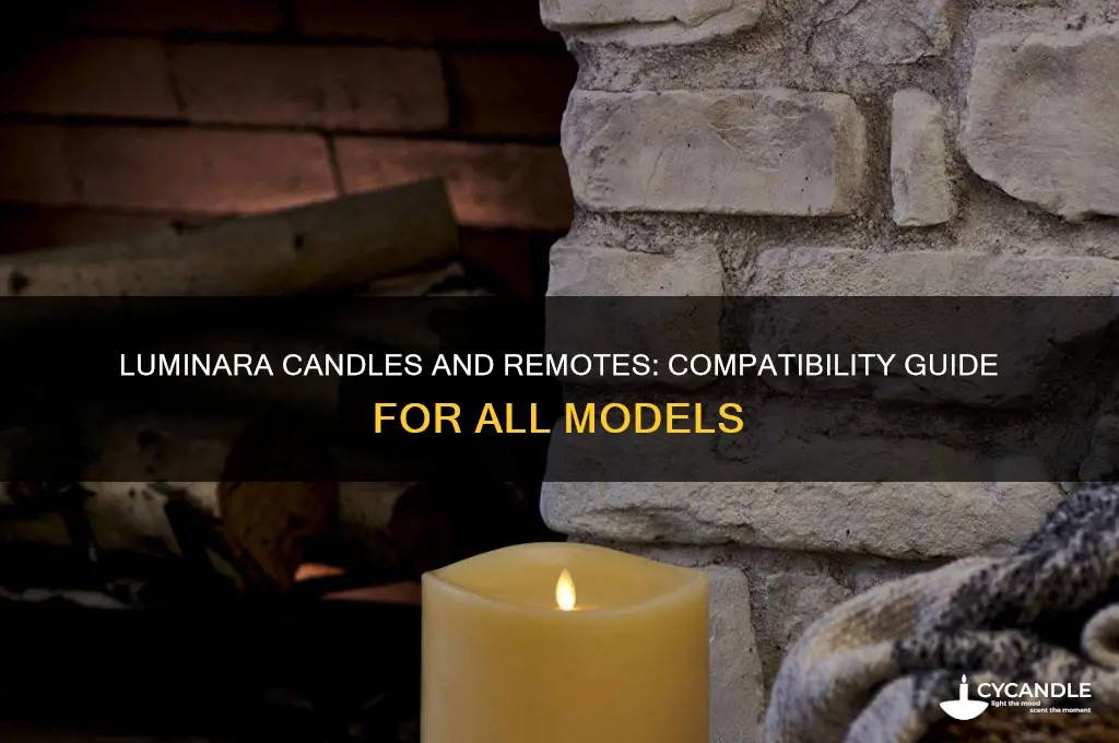 do all luminara candles work with remote