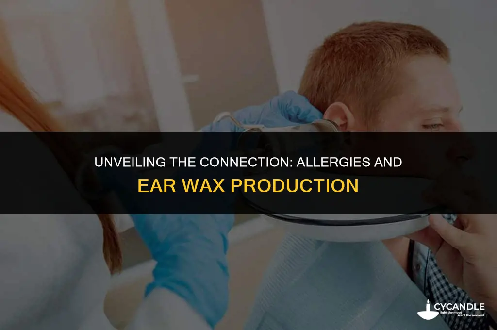 do allergies affect ear wax