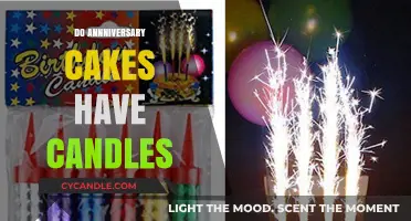 Anniversary Cakes: Candles or No Candles?