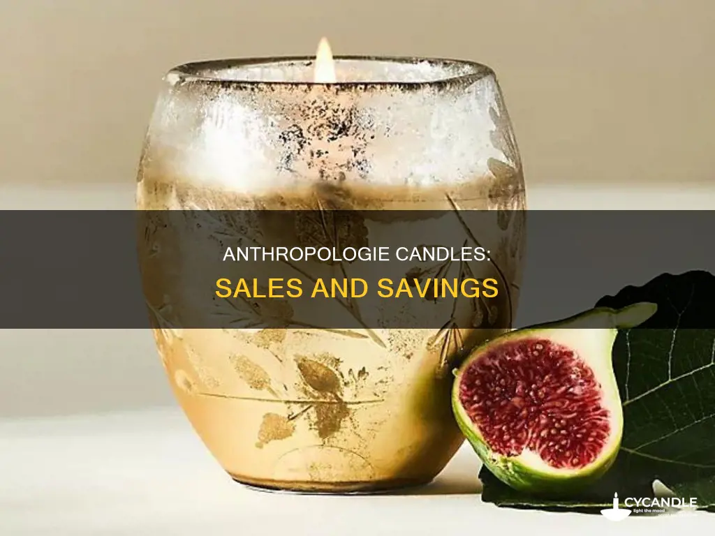 do anthropologie candles ever go on sale