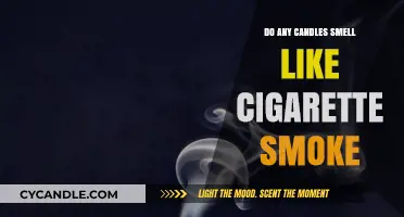 Candles That Mask Cigarette Smoke Odors