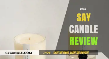 Review: Do As I Say Candle – Does It Work?