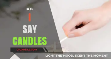 Candle Magic: Do as I Say, Not as I Do