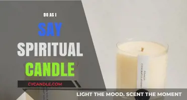 Spiritual Candles: Do as I Say, Not as I Do
