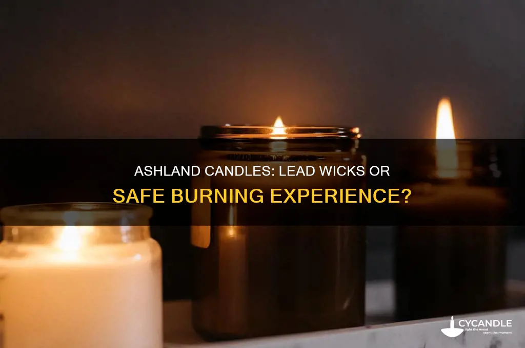 do ashland candles have lead wicks