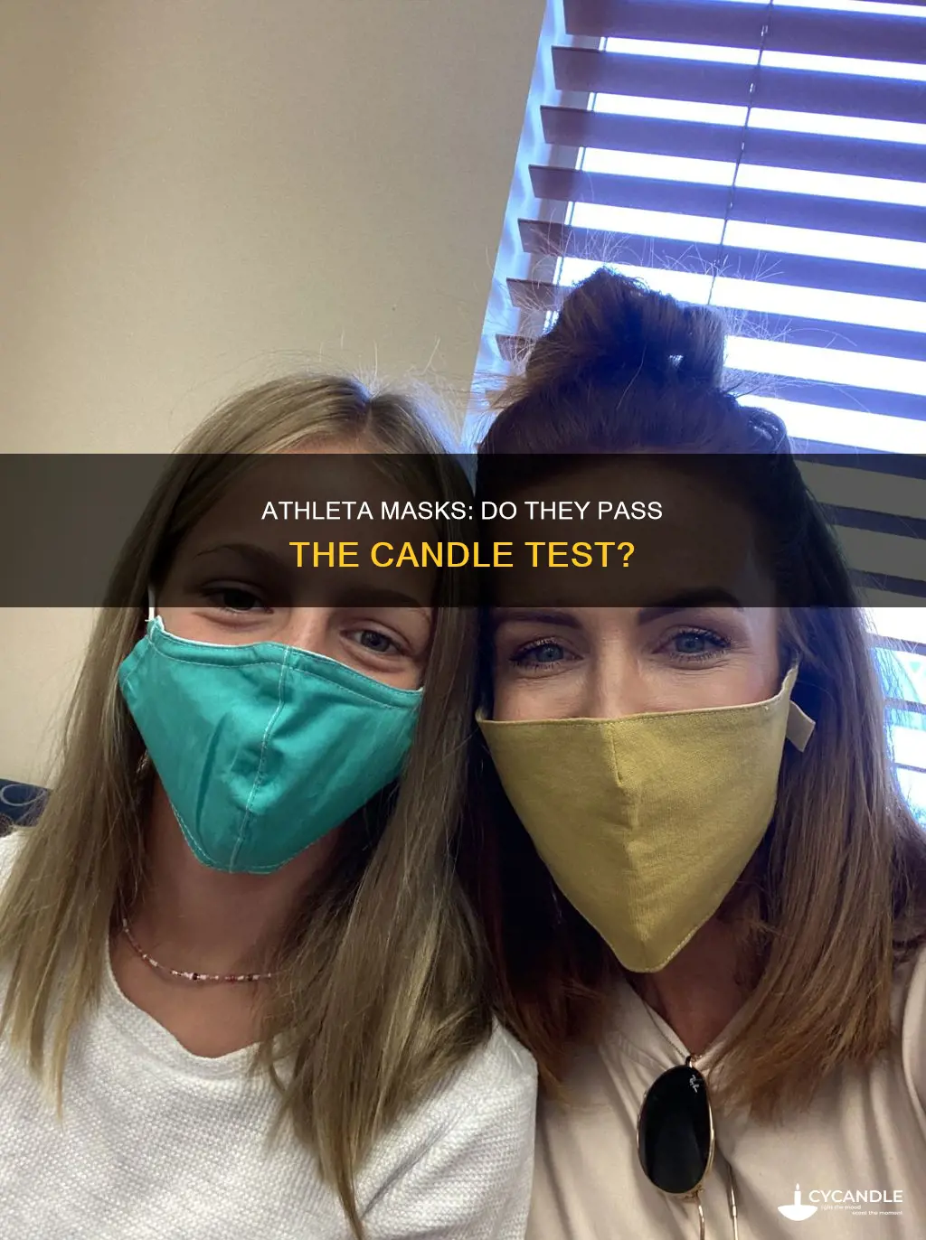 do athleta masks pass the candle test