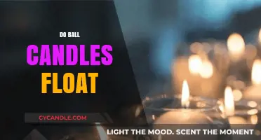 Ball Candles: Do They Float or Flop?