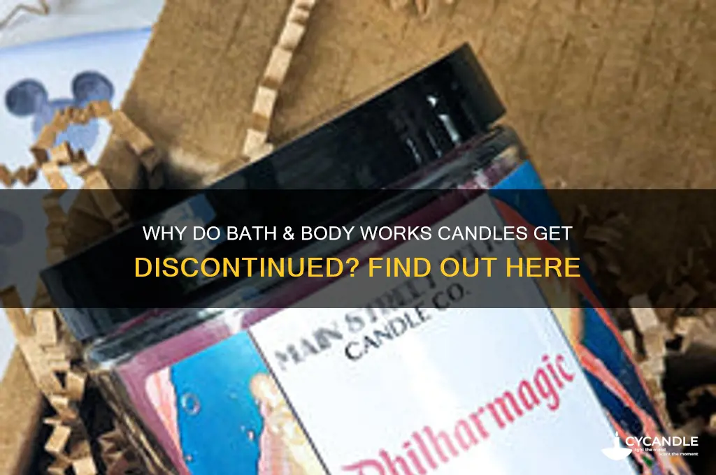 do bath and body works candles discontinue