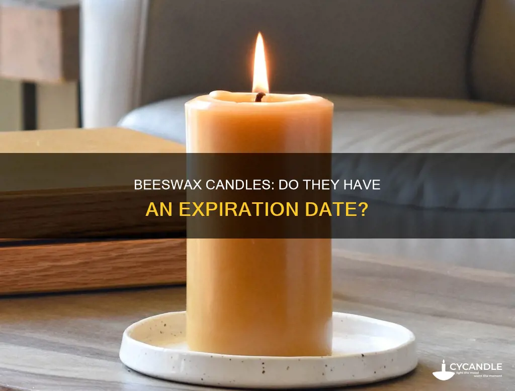 do beeswax candles expire