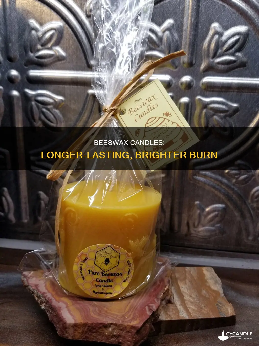 do beeswax candles last longer