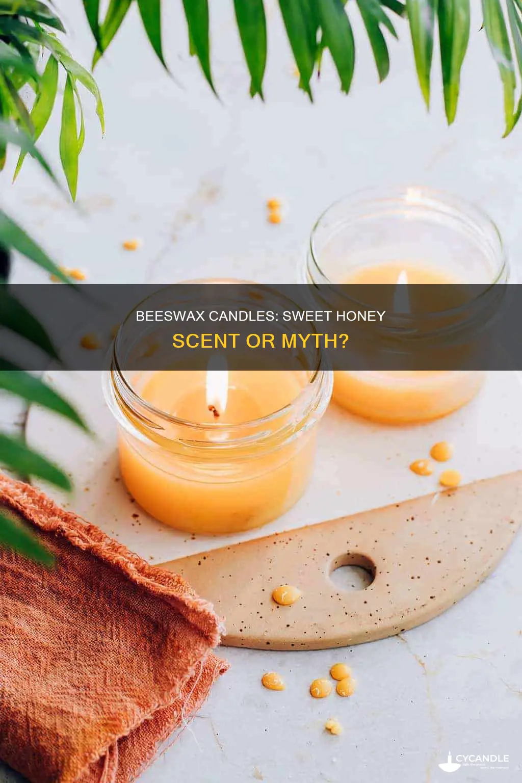 do beeswax candles smell like honey