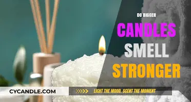 Candle Size and Scent: Does Bigger Mean Better?