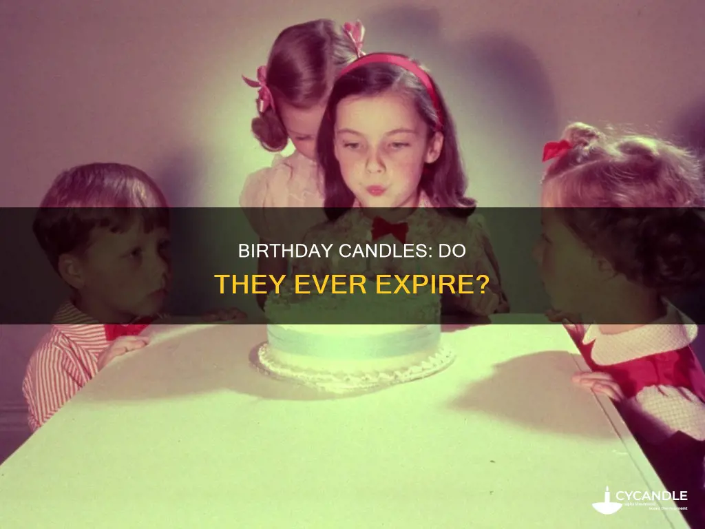 do birthday candles expire