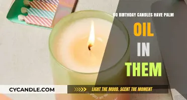 Are Palm Oil Birthday Candles Safe?