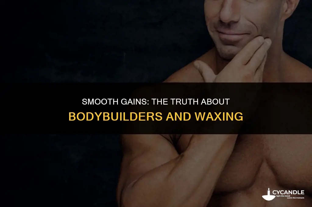 do bodybuilders get waxed