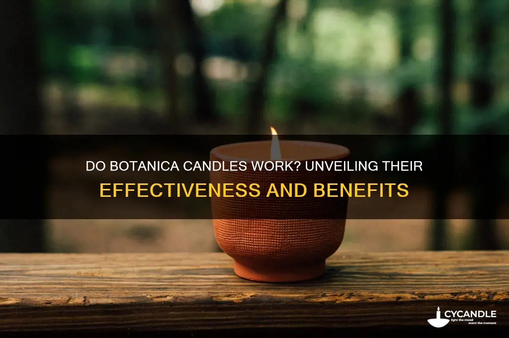 do botanica candles work