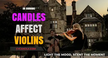 Candlelight and Violins: Exploring the Impact of Burning Candles on Instruments