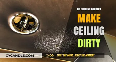 Candle Soot Stains: How Burning Candles Affect Your Ceiling