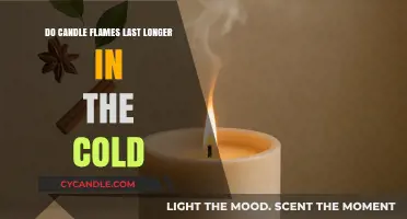 Candle Flames: Cold Weather Endurance Test