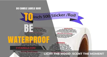 Waterproof Candle Labels: Are They Necessary?