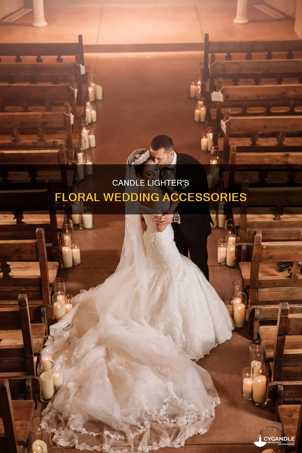 do candle lighters wear flowers at a wedding