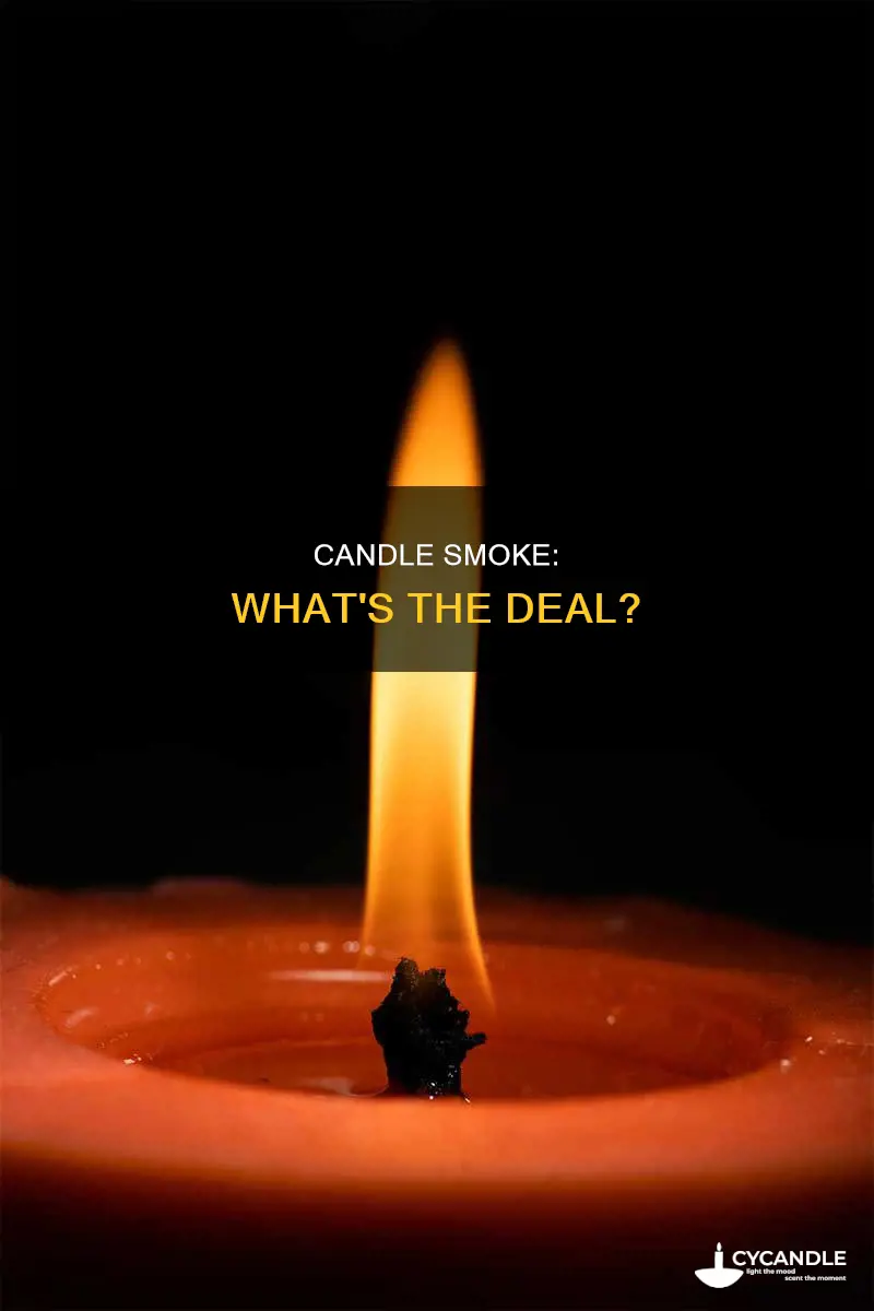 do candle produce smoke