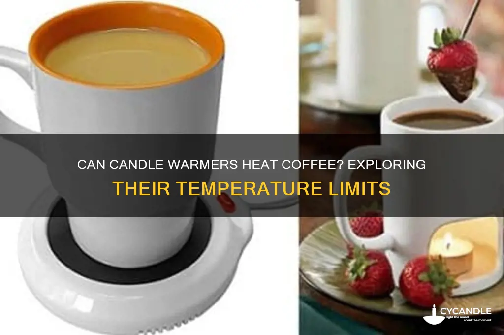 do candle warmers get hot enough for coffee
