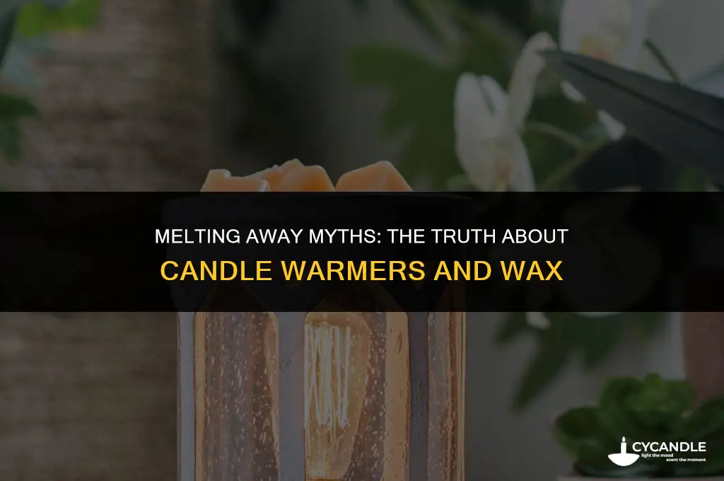 do candle warmers get rid of wax