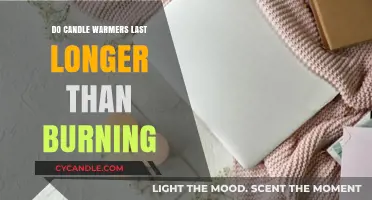 Candle Warmers vs. Burning: Which Lasts Longer and Why?