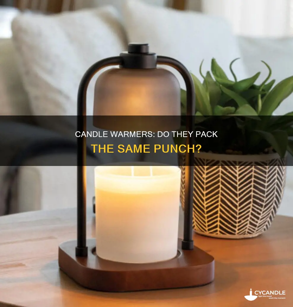 do candle warmers smell as strong as candles